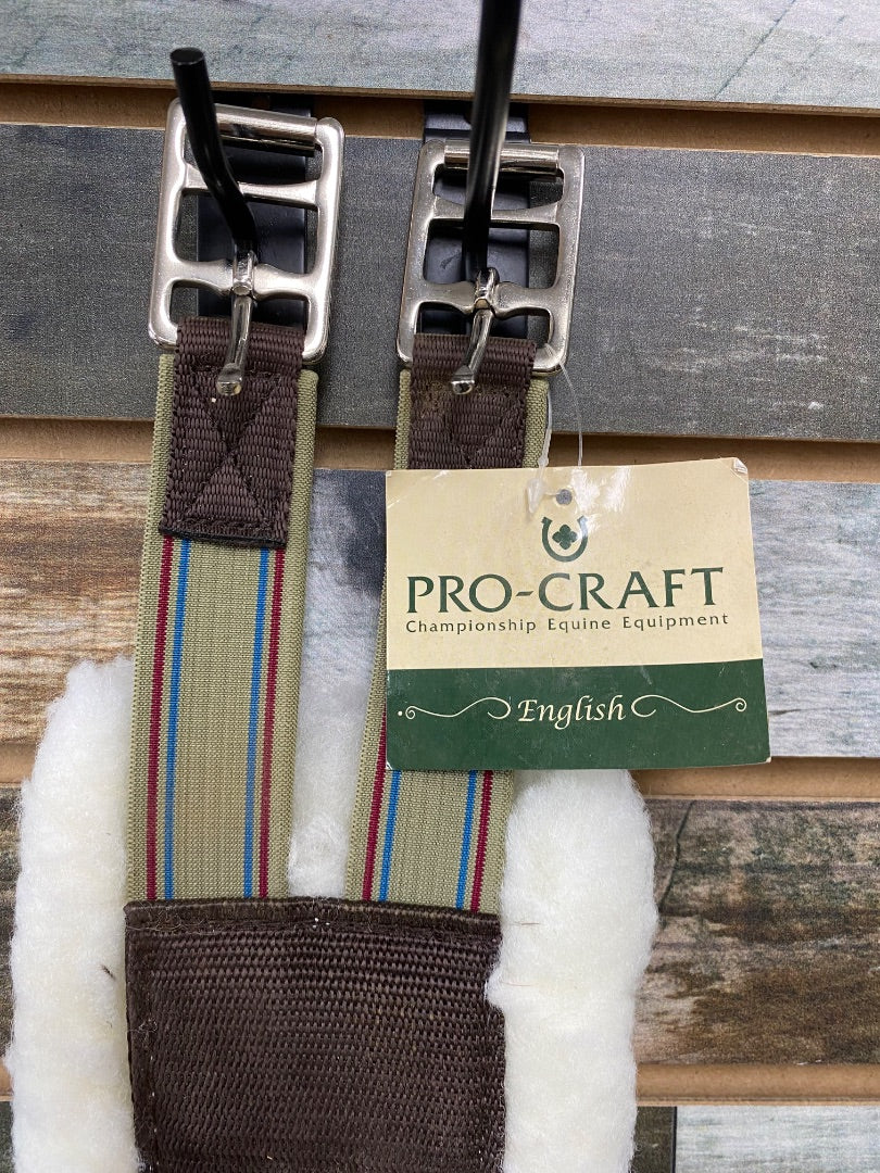 USED (NEW) Pro Craft Fleece Girth 48" Brown