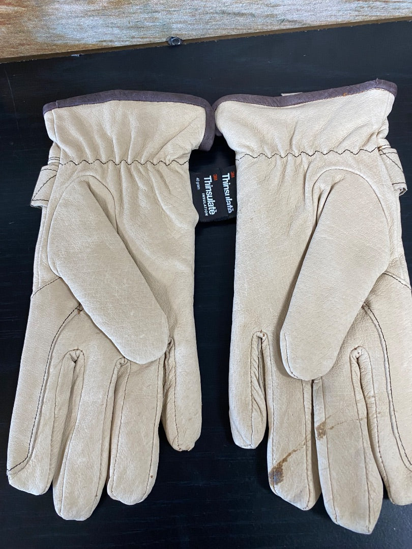USED SSG Leather Riding Gloves 6 Tan