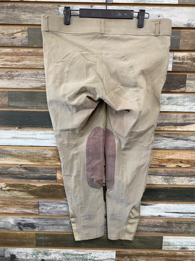 USED Devon-Aire Knee Patch Breeches 32