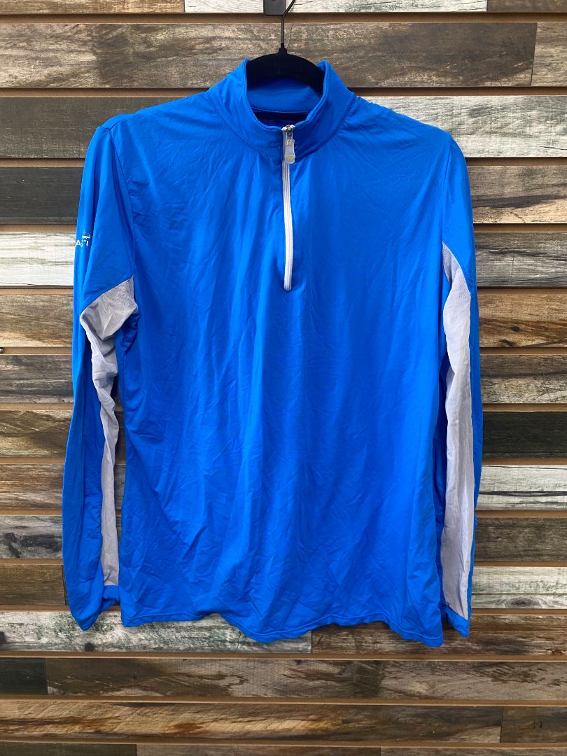 USED Kastel Denmark Ladies Sun Shirt XL Blue