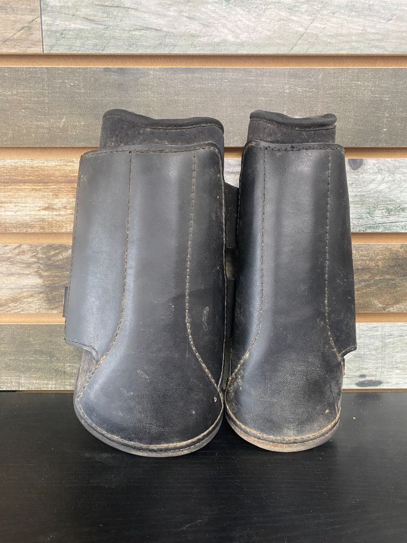 USED Smartpak Equifit Brushing Boots Horse Black