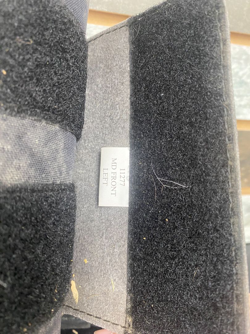 USED Smartpak Equifit Brushing Boots Horse Black