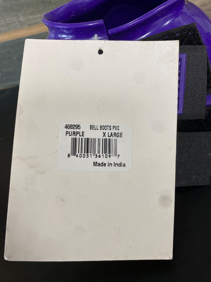 USED Centaur Bell Boots XLarge Purple