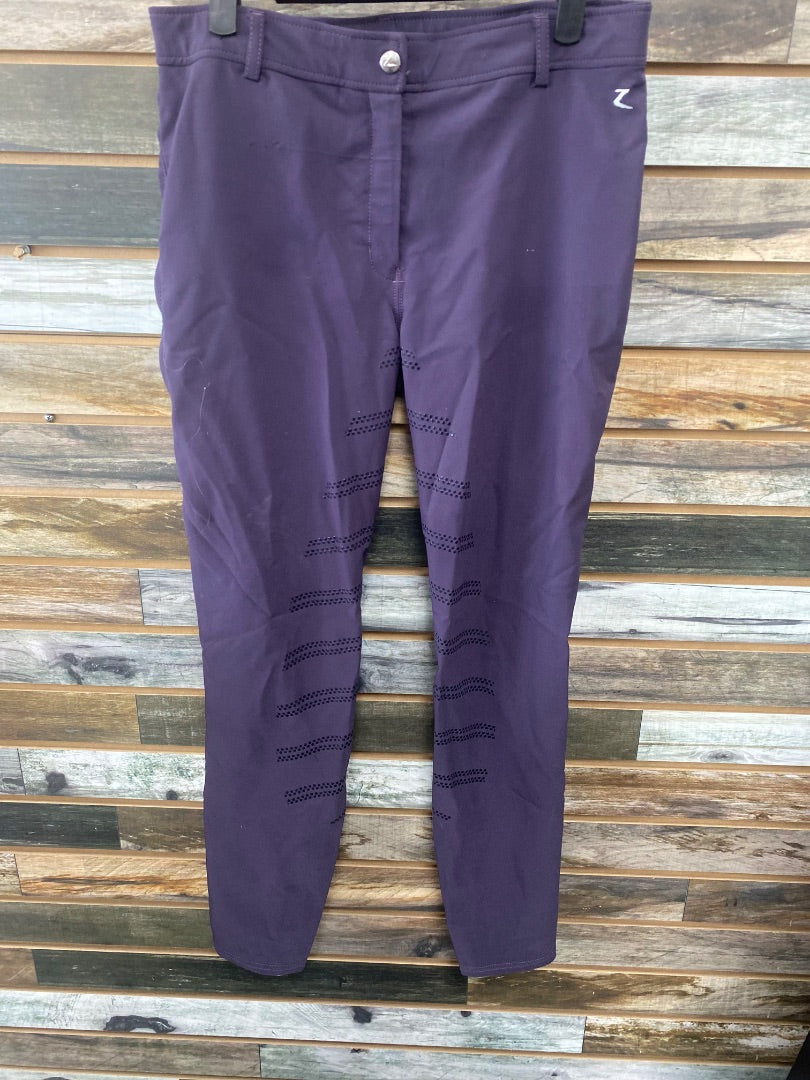 USED Horze Horze Full seat Purple Breeches us 30 Purple