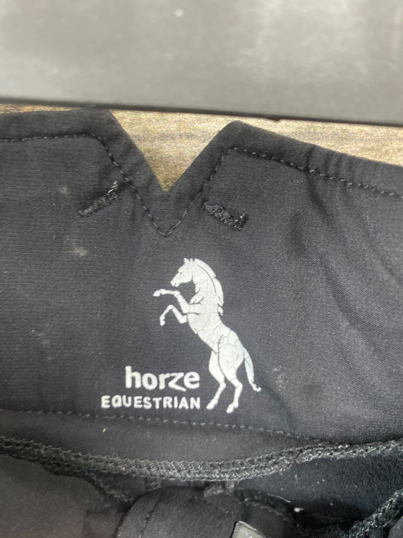 USED Horze Ladies English Breeches us 30 Black