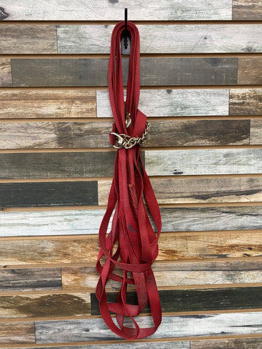 USED  Lunge Line  Red