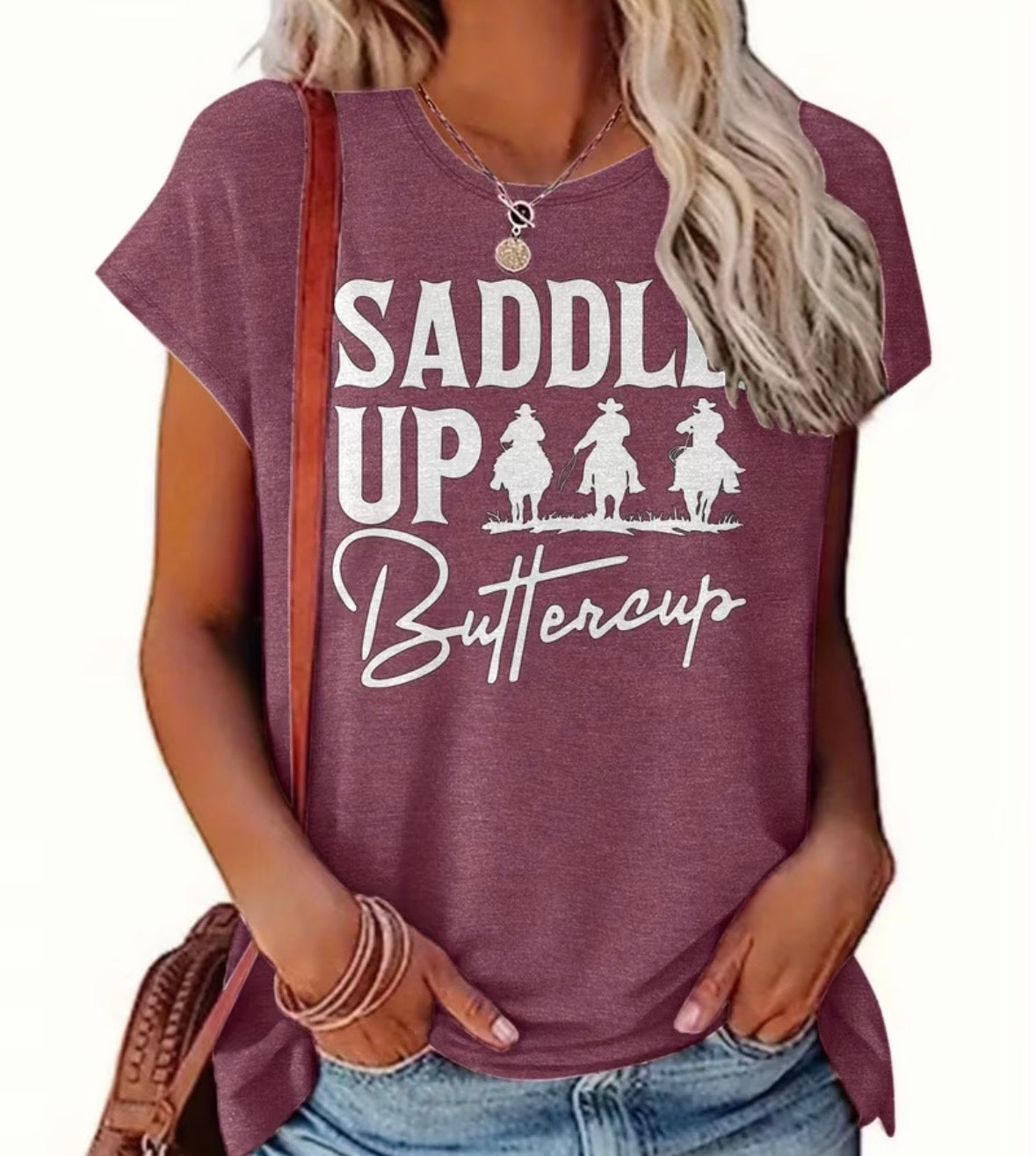 Saddle Up Buttercup Tee Shirt