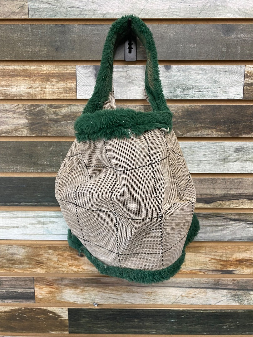 USED Mesh Fly Mask Horse Green