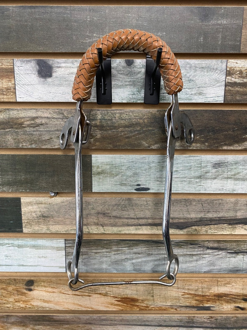 USED Machanical Hackamore w/ Leather Braided Noseband