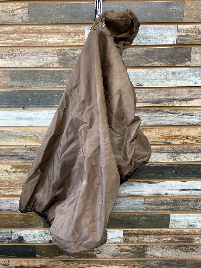 USED Western Saddle Cover Brown