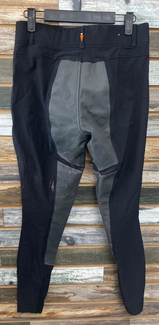 USED Kerrits Full Seat Breeches Medium Black