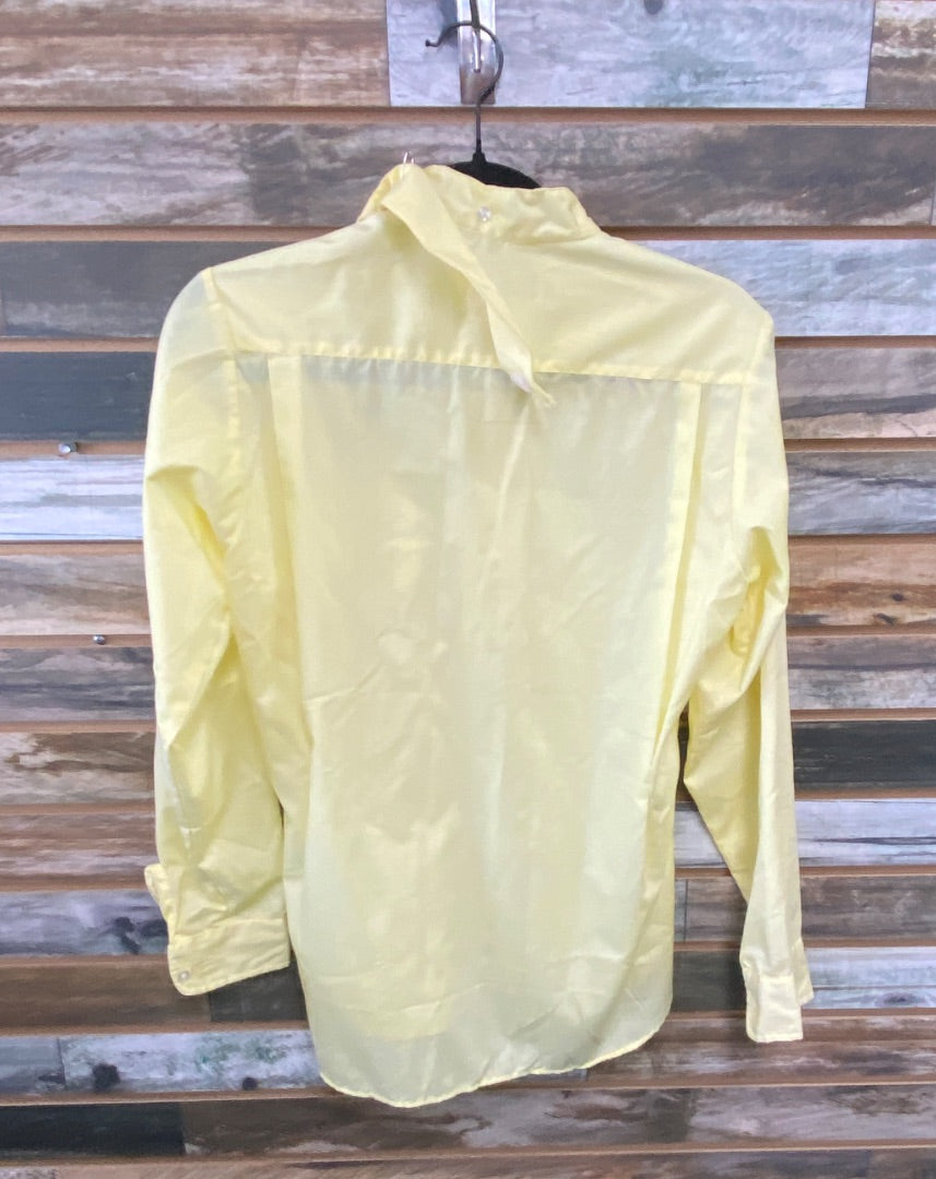 USED The Rat Catcher by Variety Sportswear Long Sleeve Button up Shirt 32 Yellow