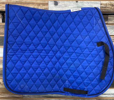 USED Tolkat Classic III English Saddle Pads  Blue