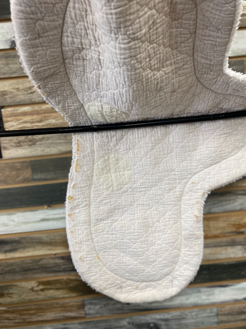 USED Wilkers Fleece Contour Pad Full White