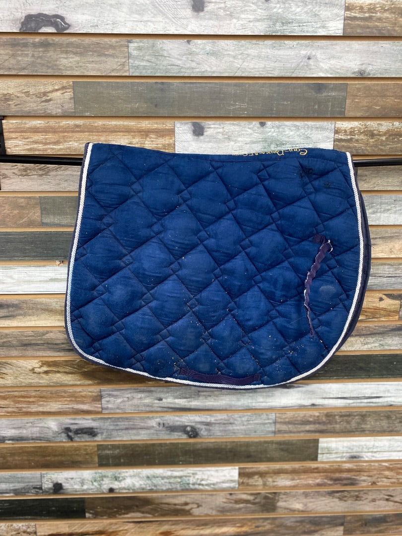 USED Equi-Prix Dressage Pad Full Navy Blue