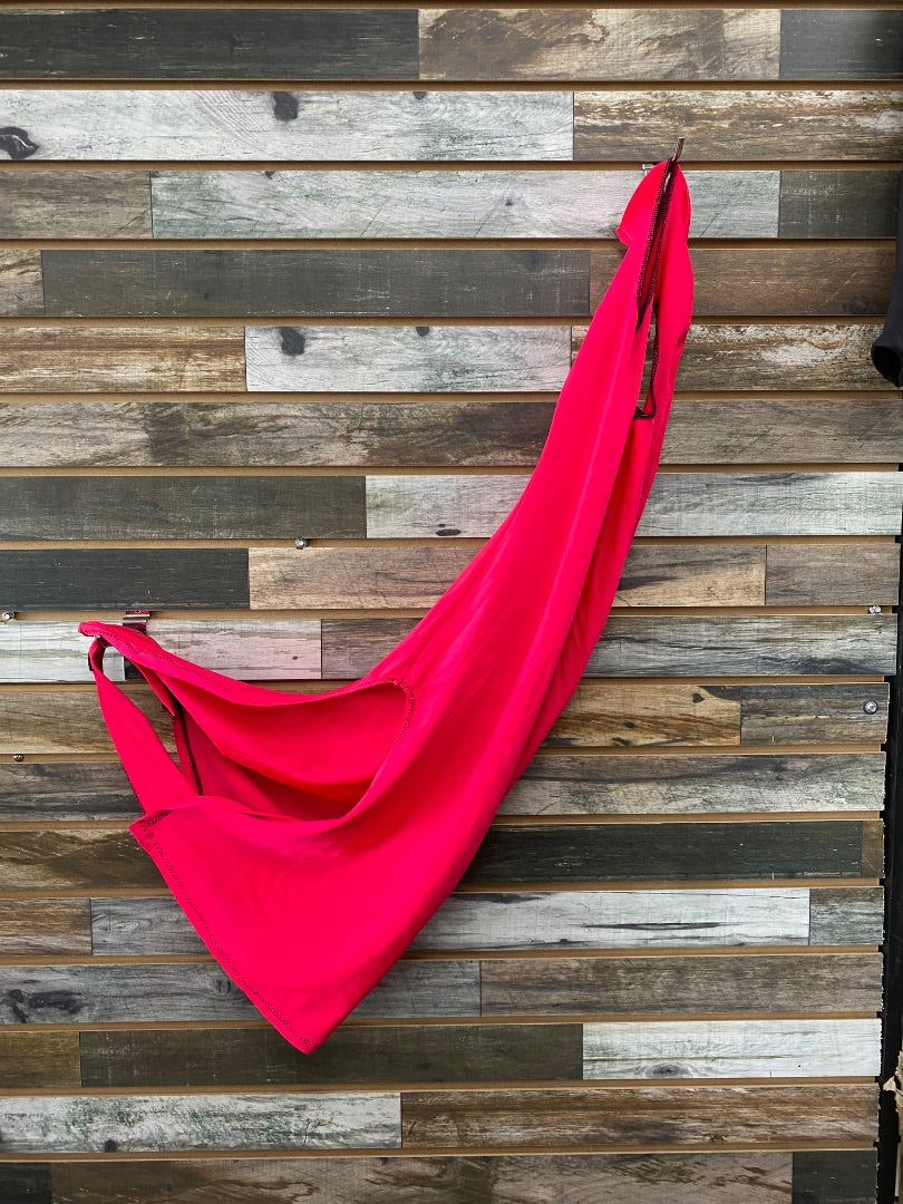 USED Lycra Hood Pony Hot Pink