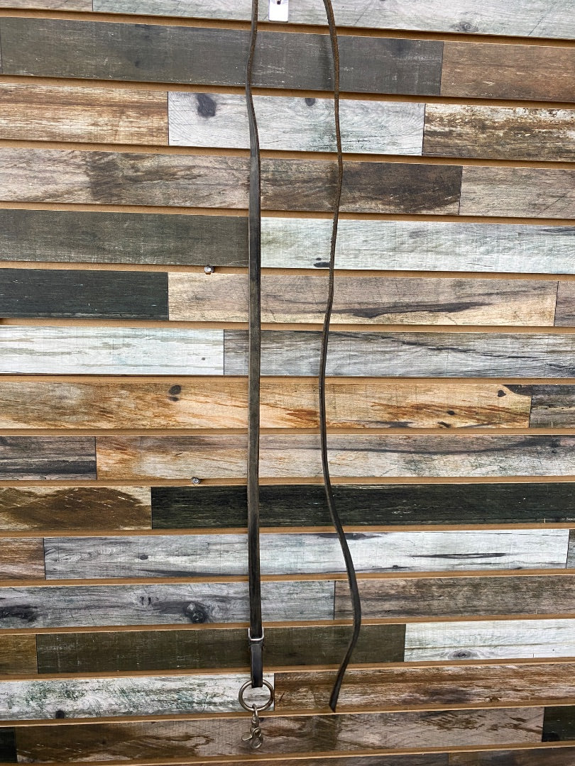 USED Leather Roper Rein Black