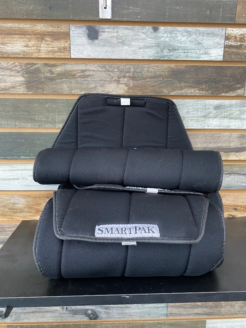 USED SmartPak CoolMax Wraps Horse Black