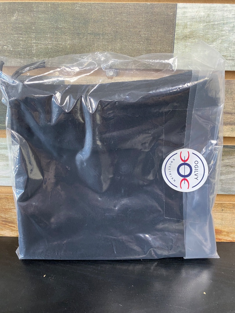 USED Ogilvy NWT English Stirrup Covers Black