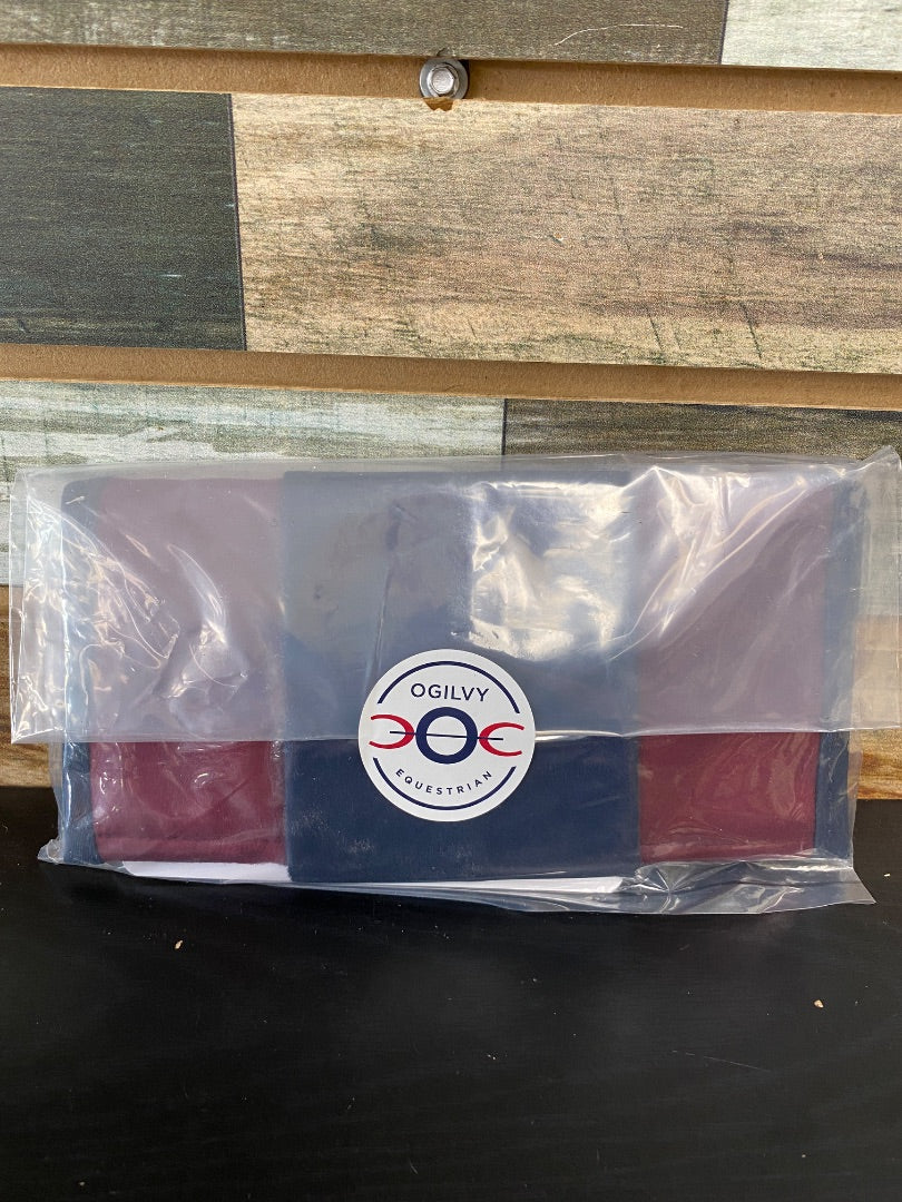 USED Ogilvy NWT Belt Bag Maroon and Navy