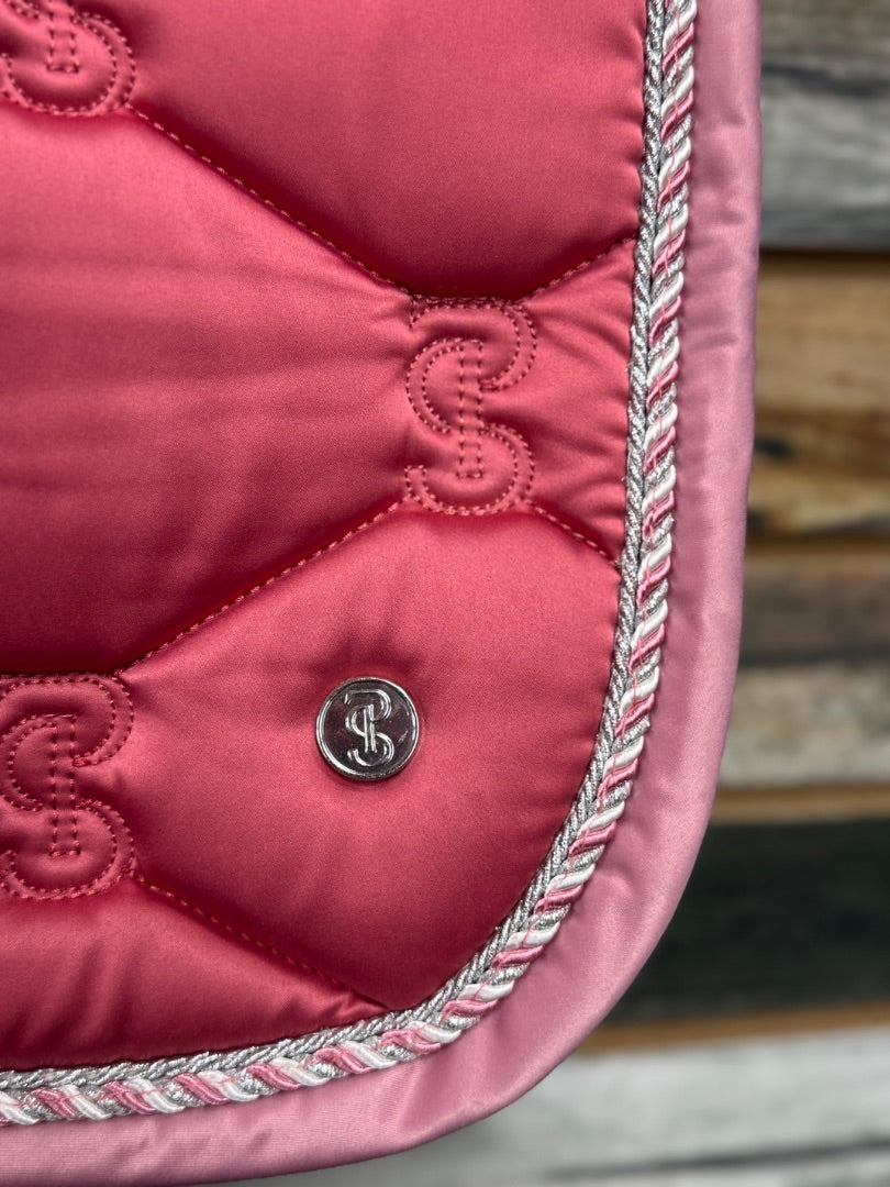 USED PS of Sweden Jump Saddle Pad in Berry Pink | HORSE, "Be bold, be brave, be you"