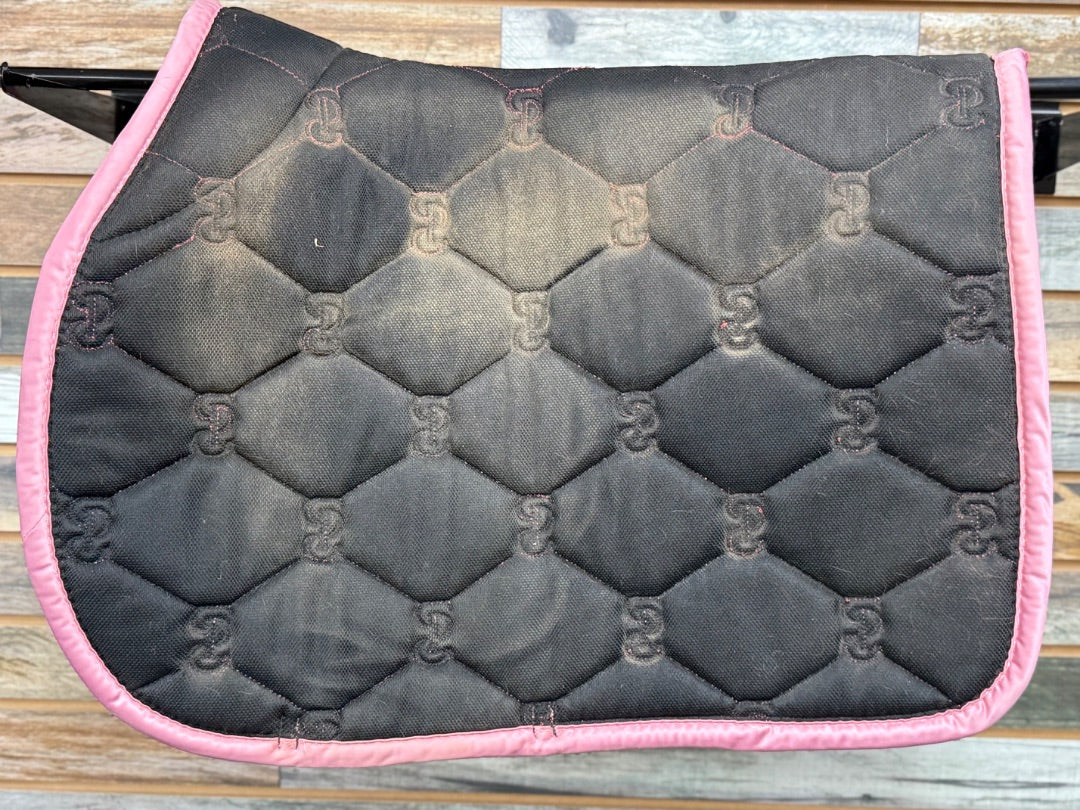 USED PS of Sweden Jump Saddle Pad in Berry Pink | HORSE, "Be bold, be brave, be you"