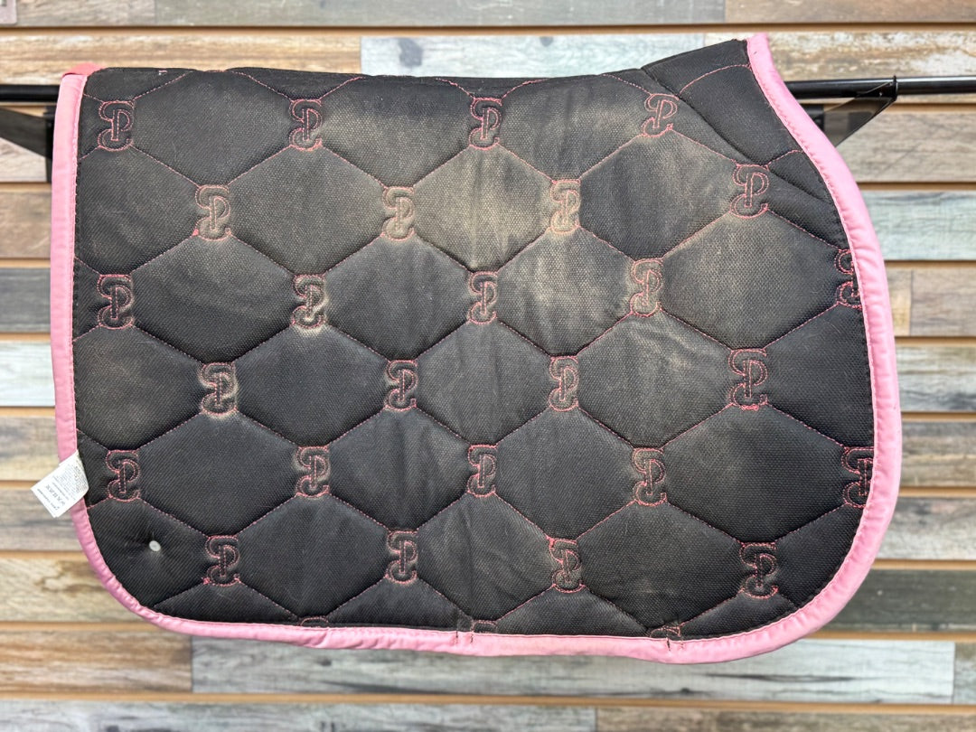 USED PS of Sweden Jump Saddle Pad in Berry Pink | HORSE, "Be bold, be brave, be you"
