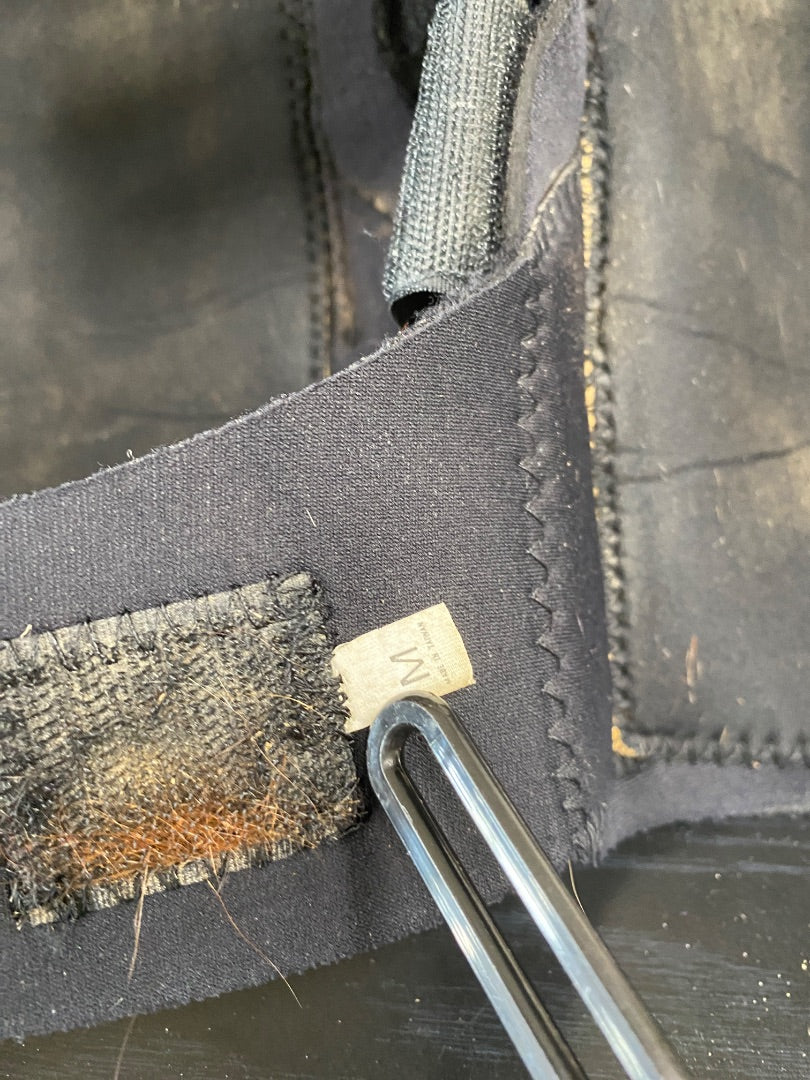 USED Front Sport Boots Medium Black