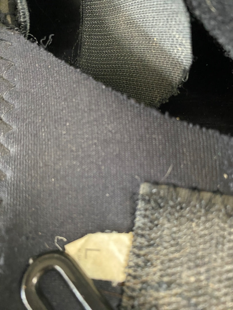 USED Front Sport Boots Large Black