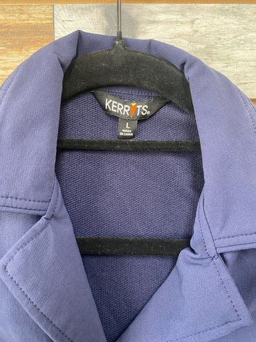 USED Kerrits Youth English Show Jacket Large Navy