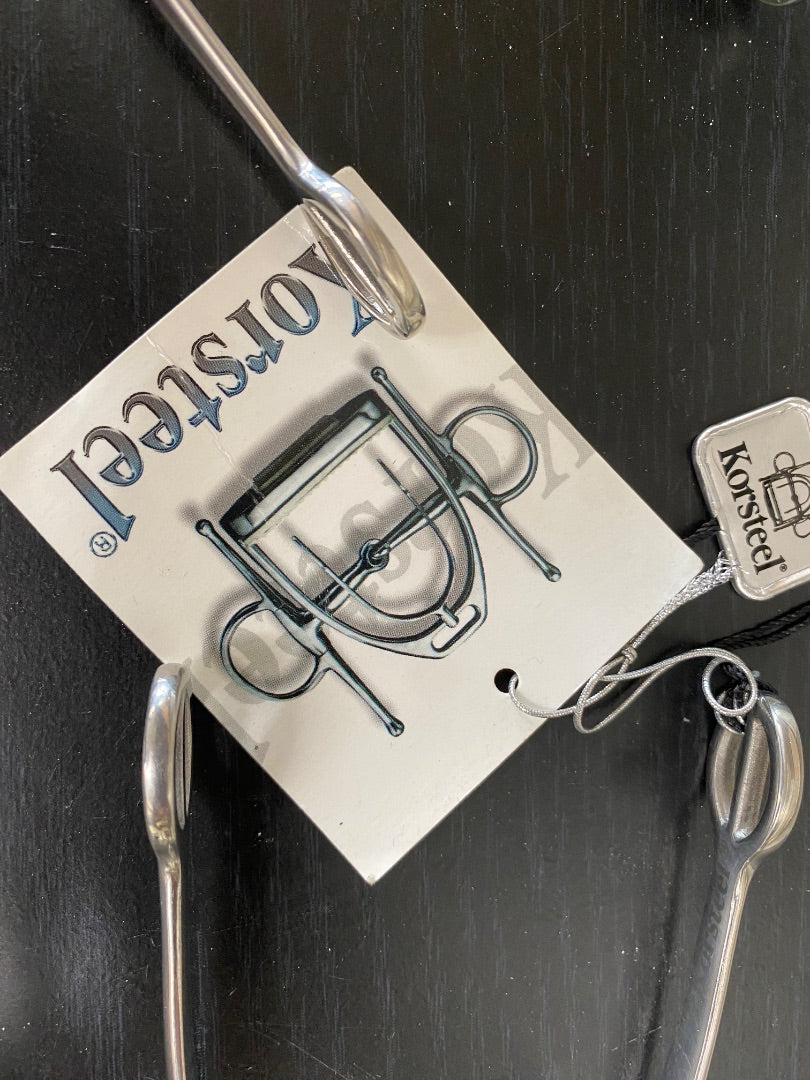USED Korsteel Knobneck English Spurs Ladies Silver