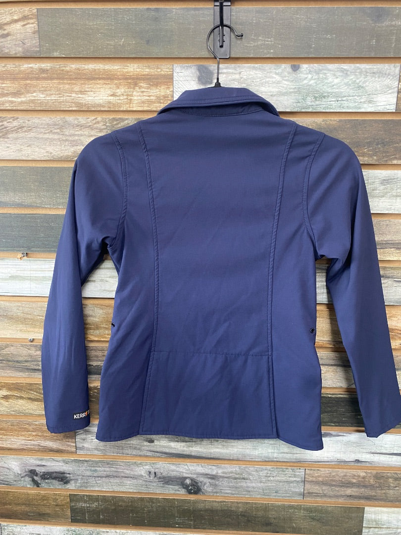 USED Kerrits Youth English Show Jacket Large Navy