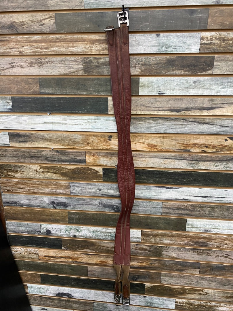 USED Leather English Girth 48" Mahogany