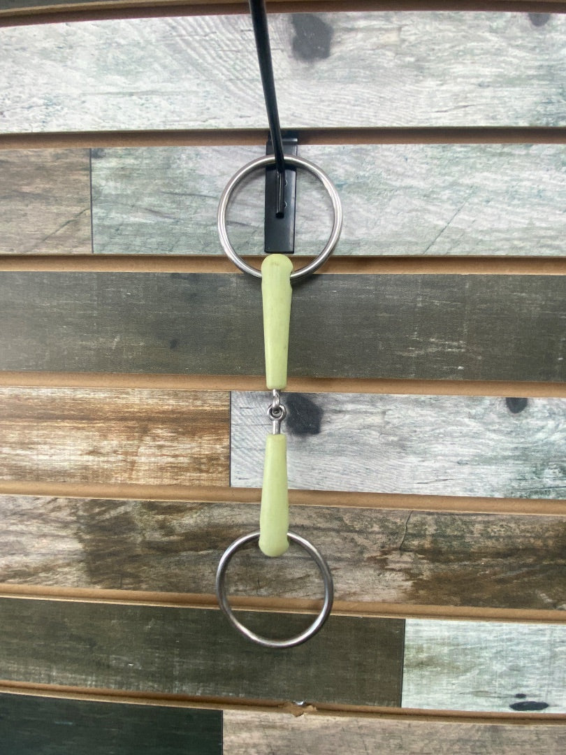 USED Rubber Mouth Snaffle 6"