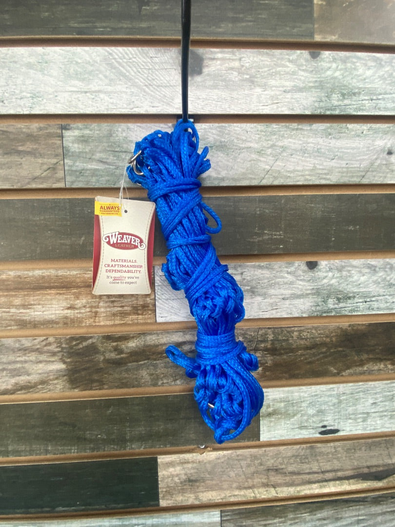 USED Weaver 1" Hole Hay Bag Blue