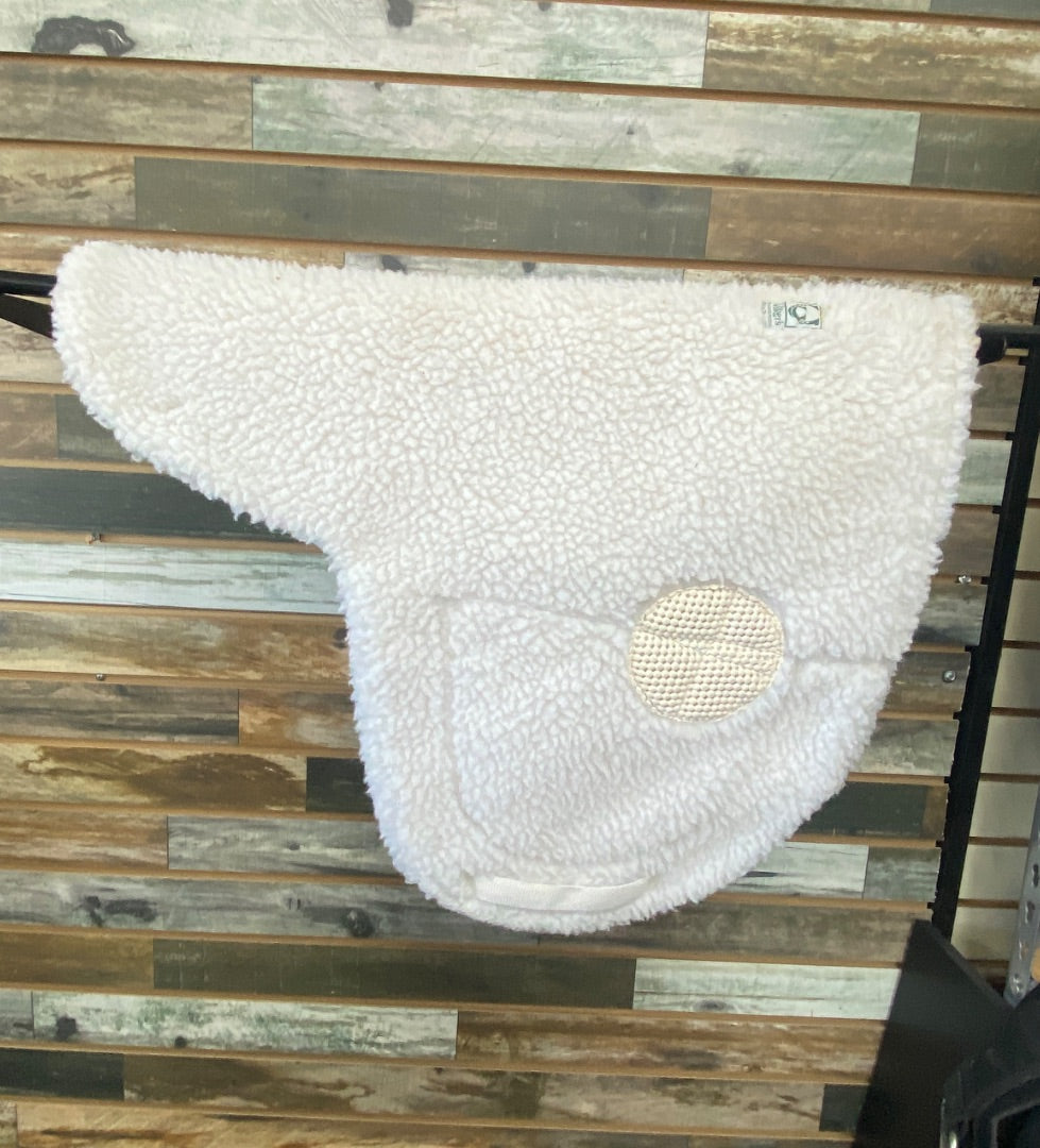 USED Whithers Fleece Hunt Pad Full White