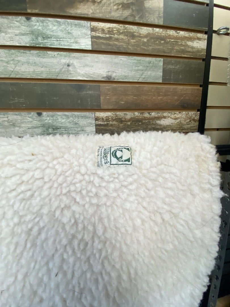 USED Whithers Fleece Hunt Pad Full White