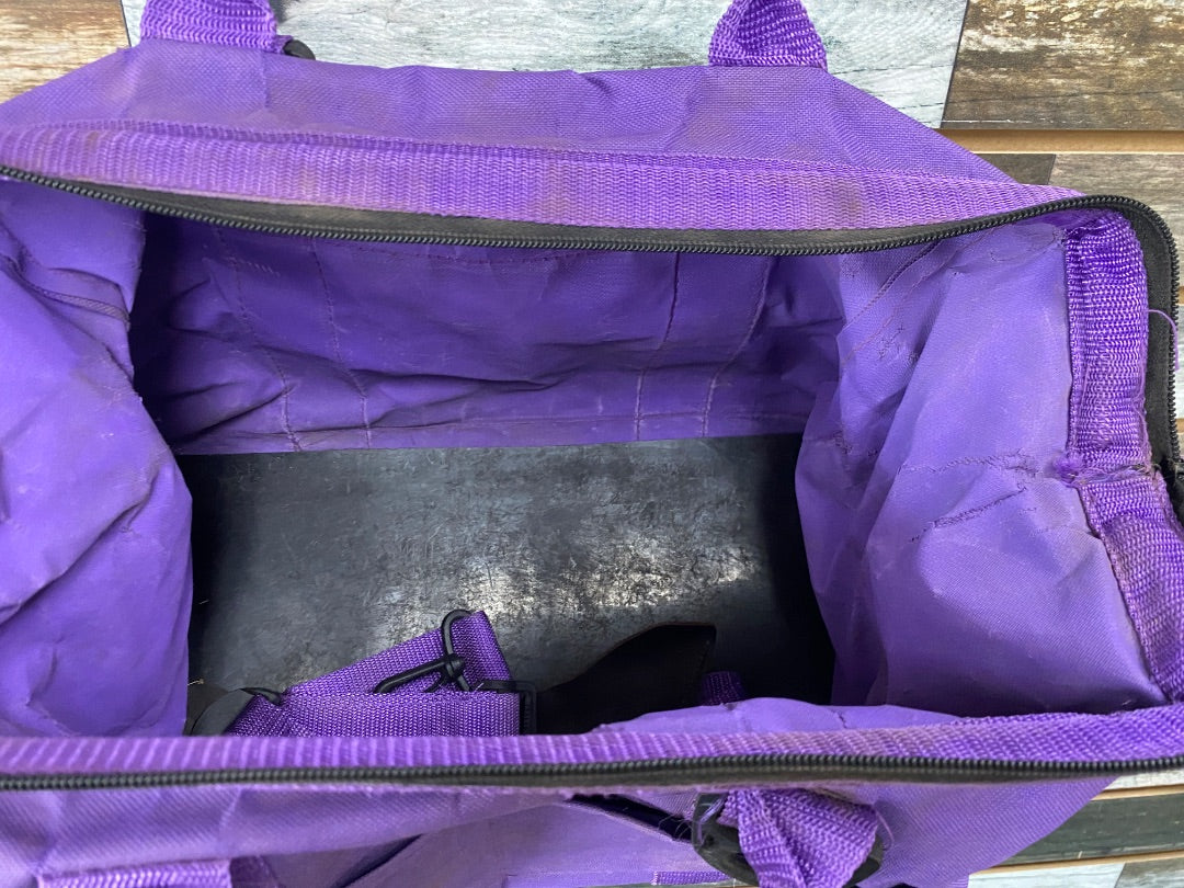 USED Tough1 Grooming Bag Purple