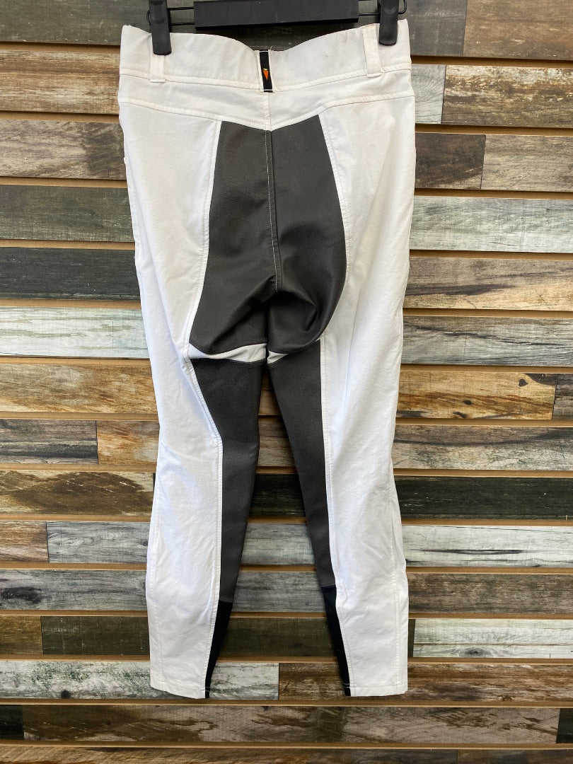 USED Kerrits Ladies Full Seat Breeches Small White