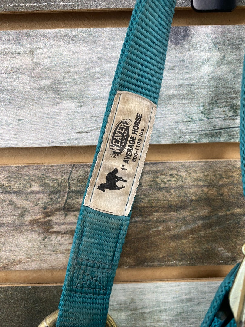 USED Weaver Teal Halter Average Teal