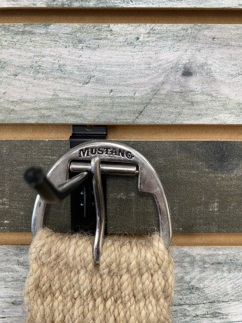 USED Mustang Mohair Roper Cinch 34" Tan
