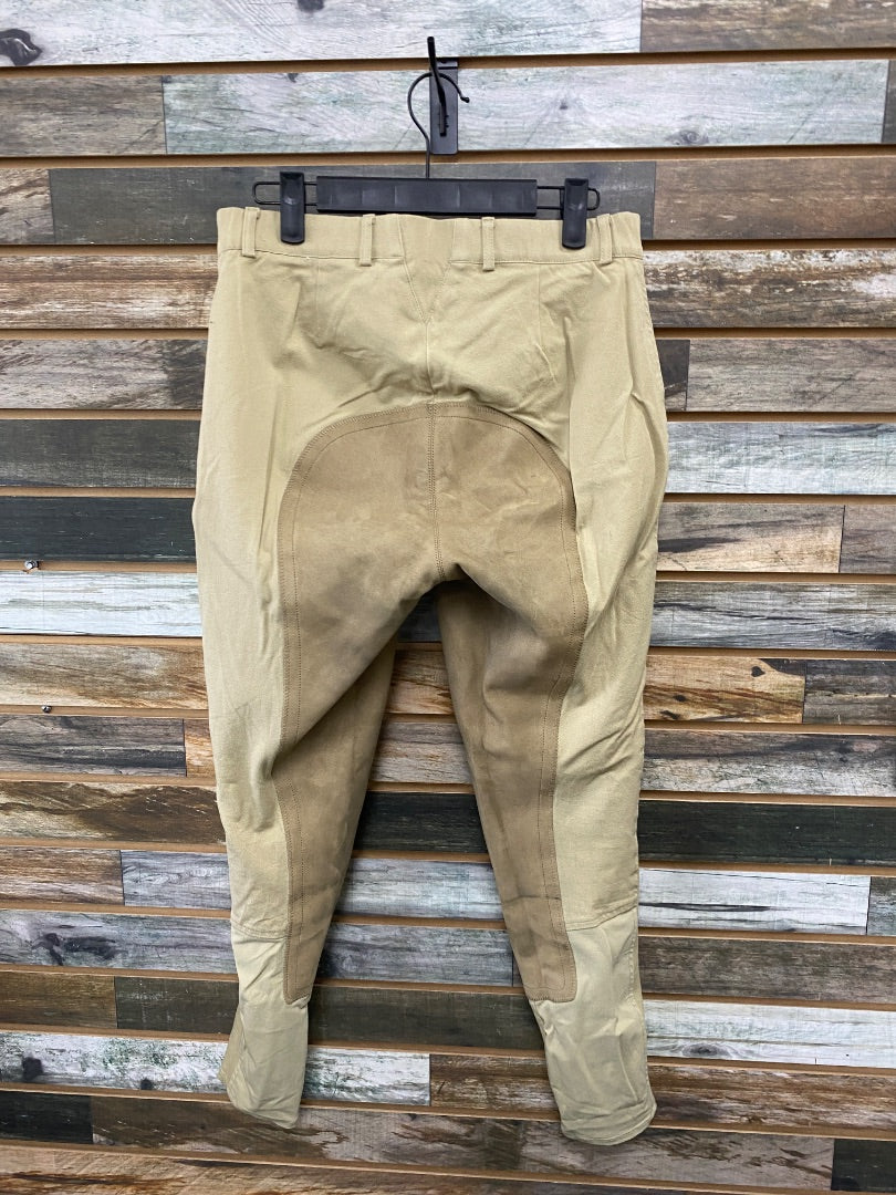USED Ariat Sport Ladies Fullseat Breech 30L Tan
