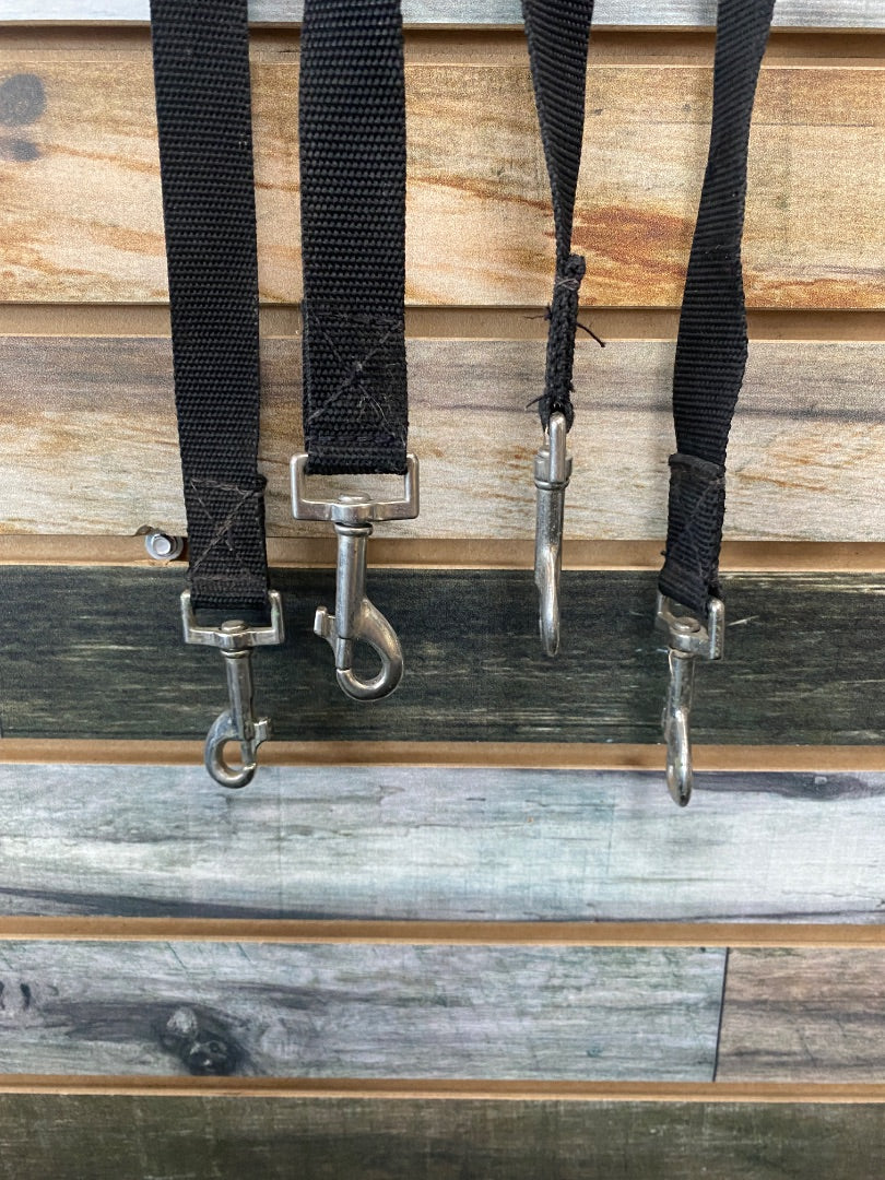 USED Dover Saddlery Nylon Side Reins w/ Donuts Horse