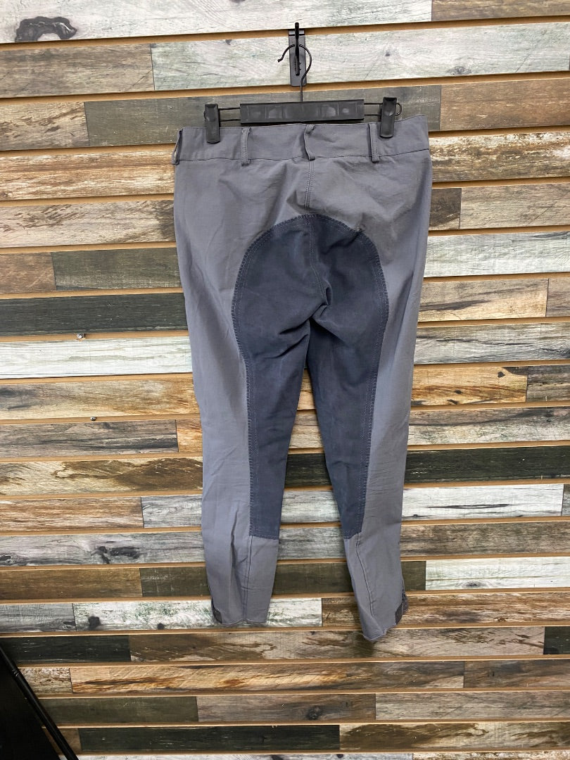 USED Ladies Fullseat Breech 28 Grey