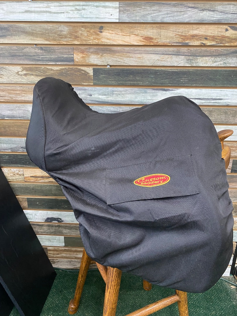 USED Custom Saddlery Dressage Saddle 17" Black