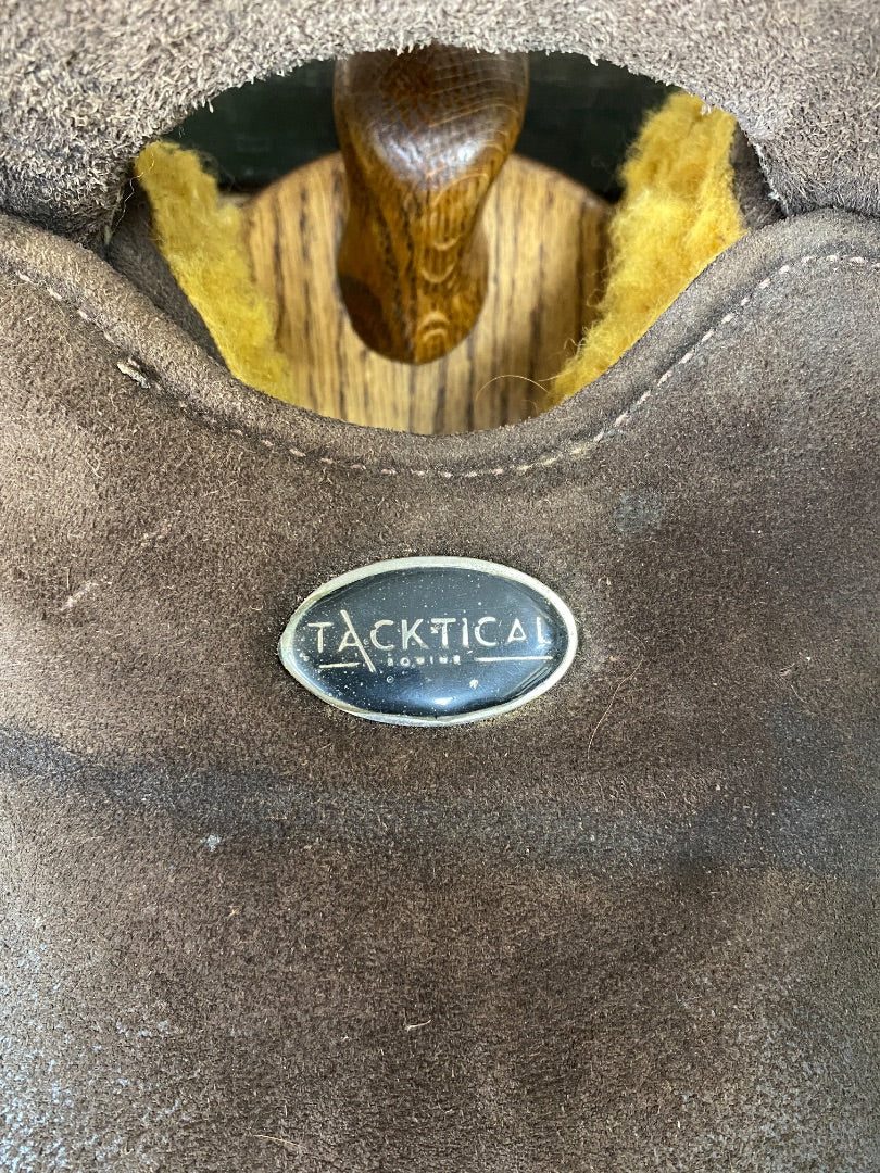 USED Tacktical Lightweight Barrel Saddle 15" Brown