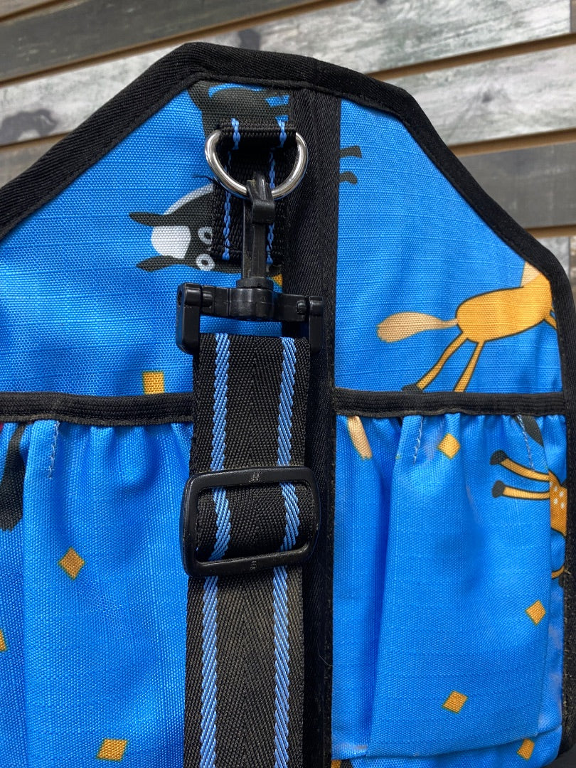 USED Noble Outfitters Grooming Tote Blue