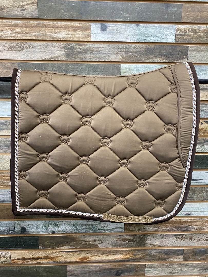 USED PS of Sweden Dressage Pad Full Tan/Brown