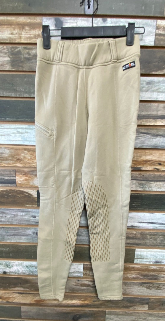 USED Kerrits Youth English Breeches Small Tan
