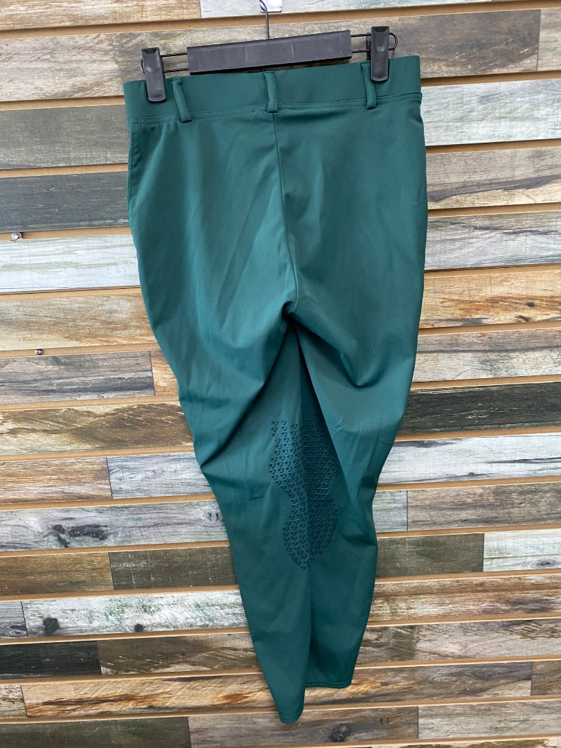 USED Aubrion Kneepatch Tight Medium Hunter Green